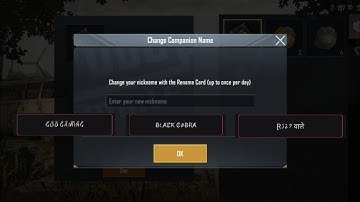How to add symbol pubg character name | add different style font