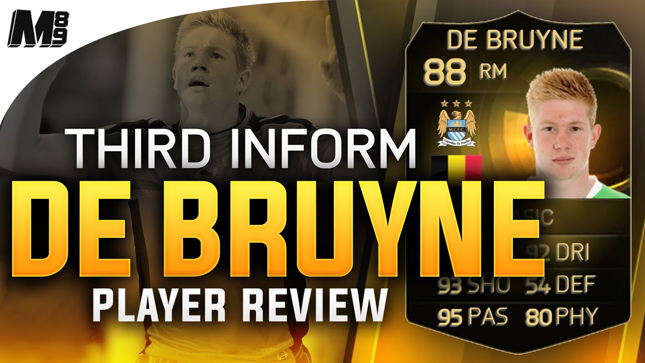 FIFA 15 TIF DE BRUYNE REVIEW (88) FIFA 15 Ultimate Team Player Review + In Game Stats