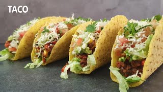 Taco Mexicana  Homemade Dominos Style in Tawa  Oven Tacos Shells Recipes  easyCooKBook