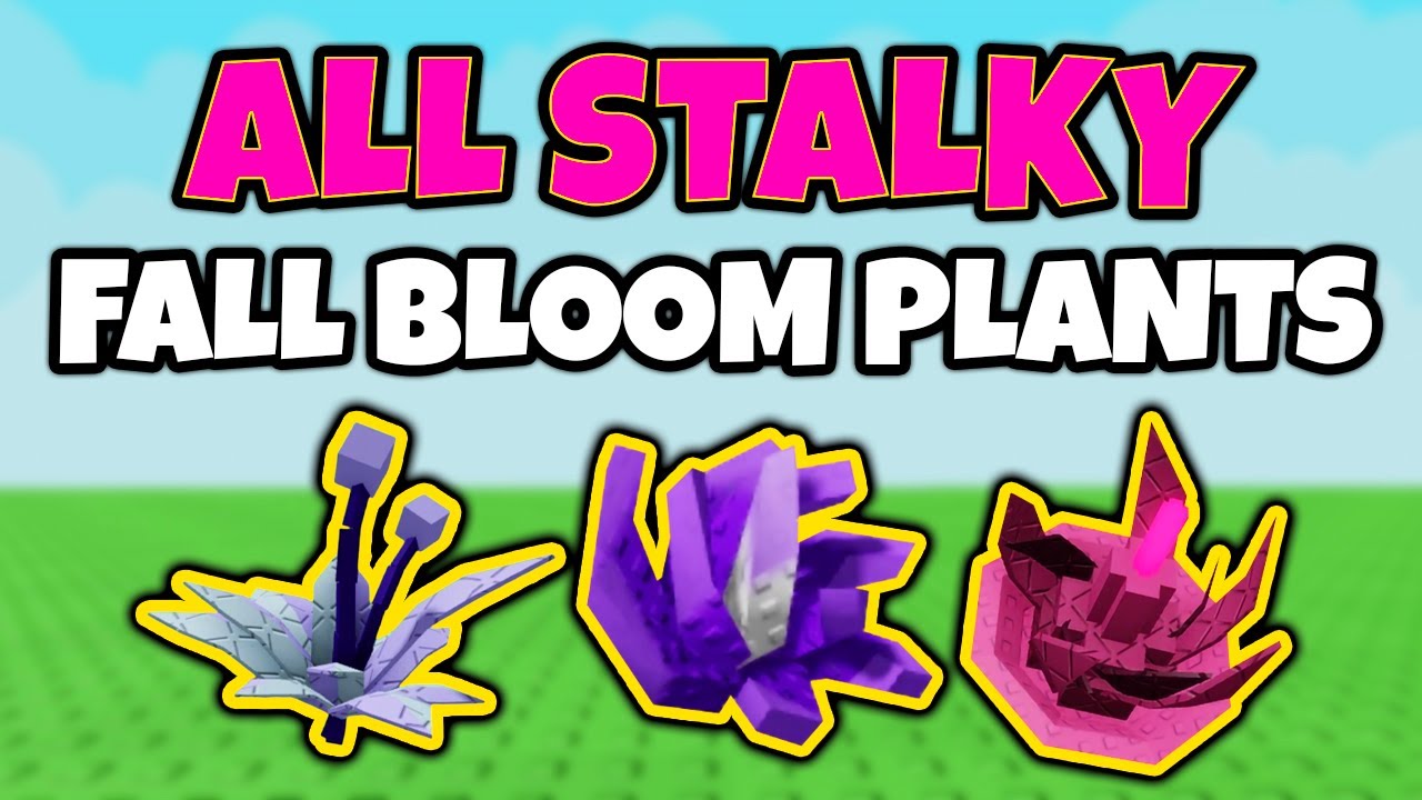 STALKY PLANTS - Fall Bloom Event [GROW A GARDEN] Roblox - YouTube