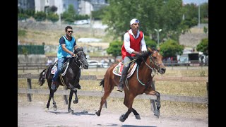 Rahvan At Yarışı Değirmendere Koşusu Nefesleri Kesti