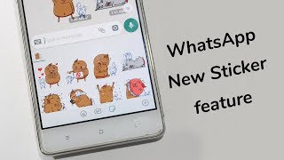 WhatsApp Latest Sticker Feature How to Use it & How to Get it. screenshot 5