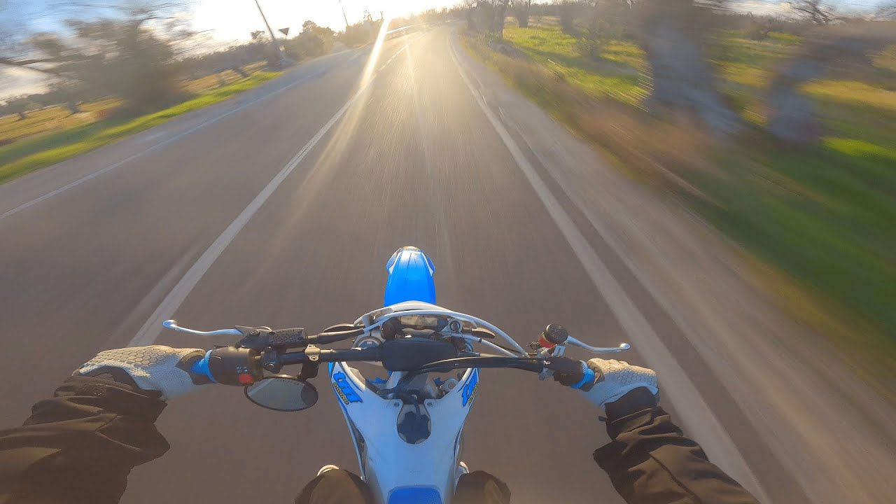 TOP SPEED? | FULL GAS  RAW SOUND | Tm 125 Fi 2023