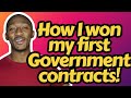 Won My First Government Contract with NO Experience