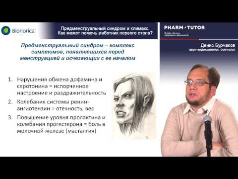 Предменструальный синдром и климакс для аптек.