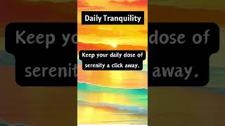 Daily Tranquility #shorts #life #meditation #facts #meditation facts #DailyTranquility #tranquility