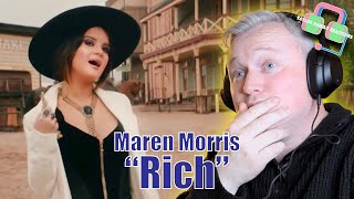 First Time Hearing MAREN MORRIS “RICH” | Reaction