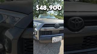 A Toyota that is like a piggy bank. #grautogallery #toyota #4Runner #TRD