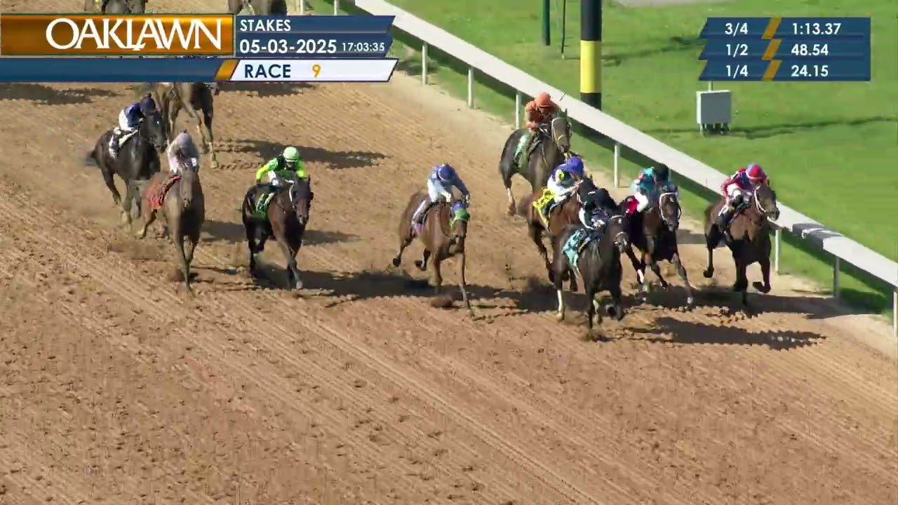 Oaklawn Park May 3, 2025 The 7th Running of Arkansas Breeders Chanpionship Stakes