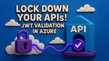🔐 E2E 10-Minute Drill - Secure Your APIs with JWT Validation in Azure