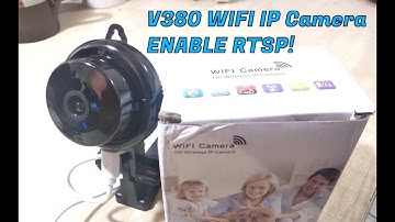 V380 Wifi Camera: How to Enable RTSP and Stream!