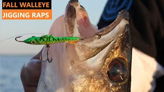 How to Catch Walleye Using Jigging Raps
