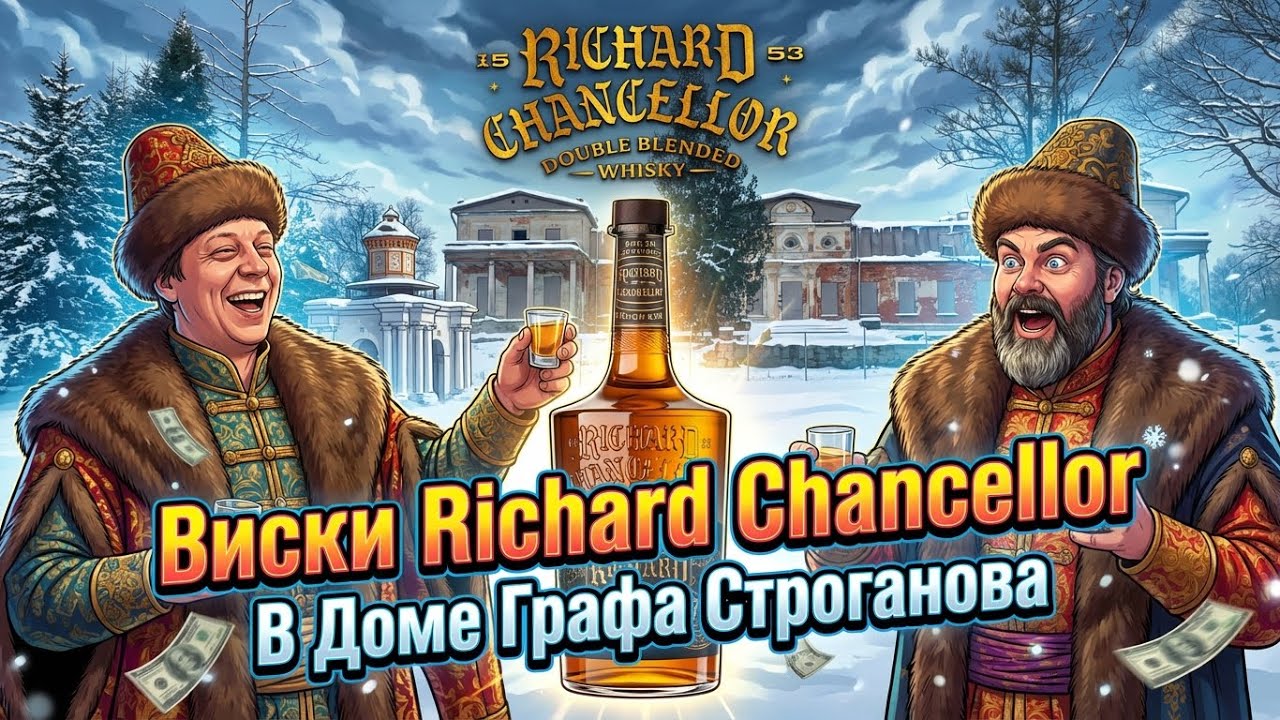 Виски RICHARD CHANCELLOR от KEMLYA | Дегустация в Доме Графа Строганова | Женя Пьёт