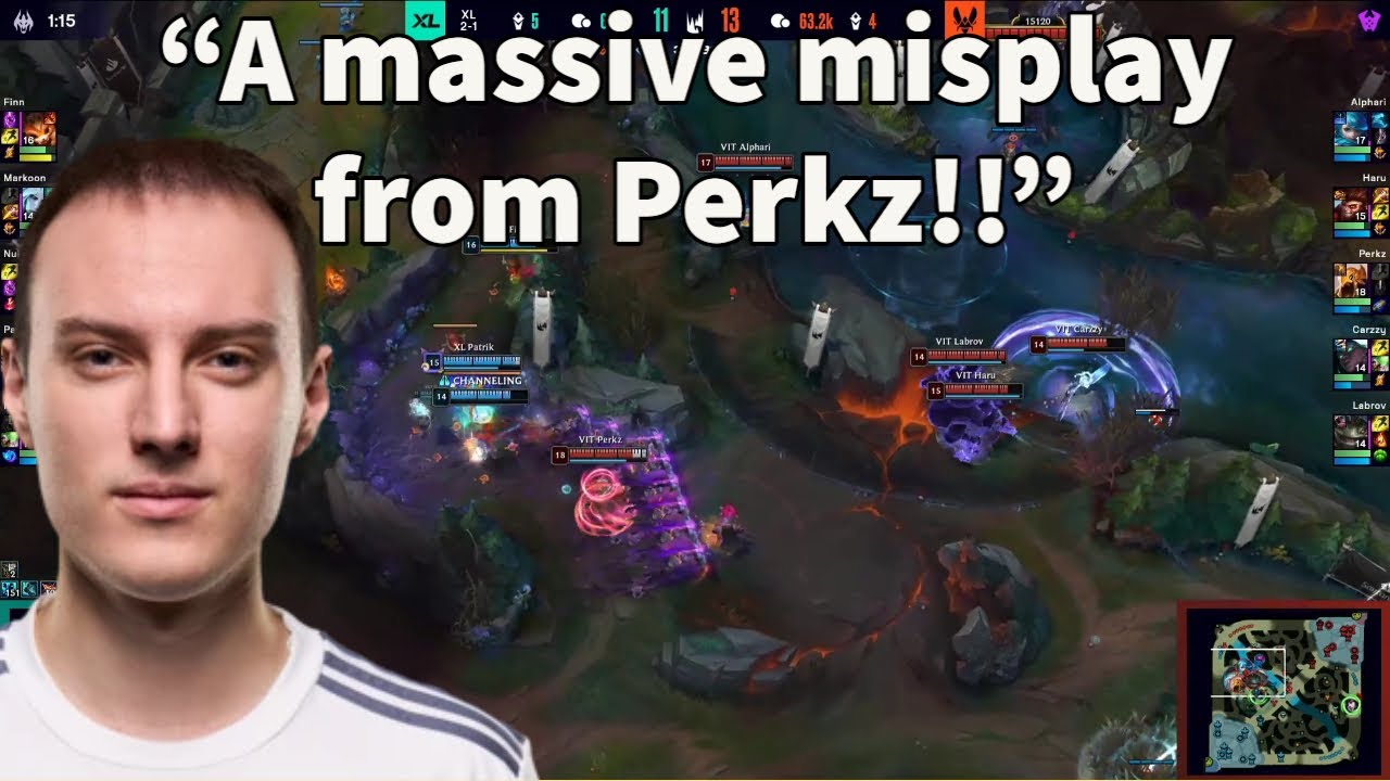 Perkz Baits His Whole Team Into DIE With This Azir Ultimate!!