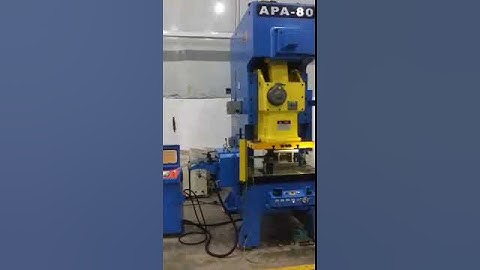 High performance 80 tons punch press machine from HongEr APA-80