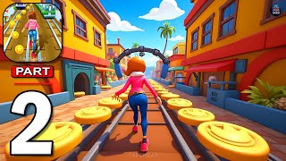 Subway Princess Runner - Gameplay Walkthrough Part 2 - Subway City Princess Dash (Android, iOS) screenshot 3