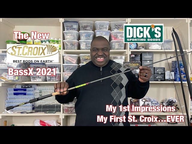The St. Croix BassX 2021 - My First St. Croix Rod and My First Impressions  