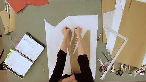 UNT Fashion Design Pattern Making 1 :    Skirt Unit:          906 Pegged Skirt