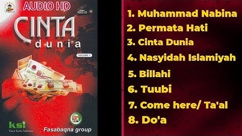 FASABAQNA FULL ALBUM CINTA DUNIA