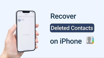How to Recover Deleted Contacts from iPhone  2025