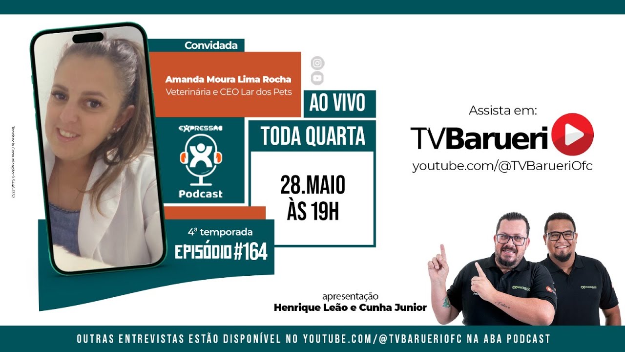 Amanda Moura Lima Rocha | Expressão Podcast –  28/05