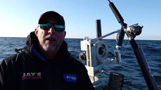 Trolling with the Fish Hawk Speed and Temperature Probe