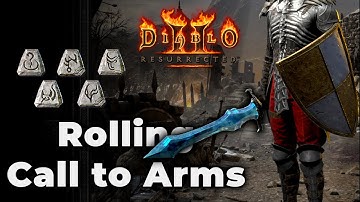 Rolling my First CTA Runeword - Diablo 2 Resurrected