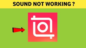 inshot Sound Not Working Audio not Working Speaker Volume Problem