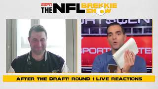 NFL Brekkie Show LIVE - After the Draft! Live pick reactions from Round 1 of the #NFLDraft | #NFL