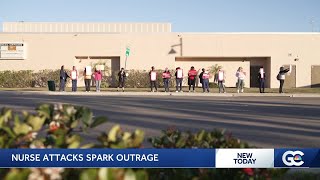 Nursing attacks spark demonstration outside HCA Hospital in Charlotte County