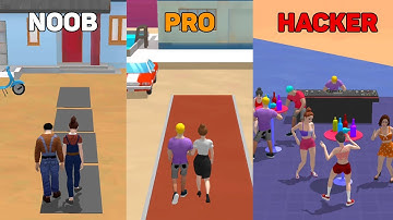 NOOB vs PRO vs HACKER in Money Run 3D