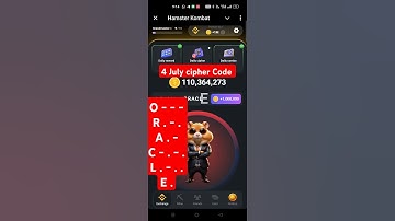 hamster kombat Cipher Code 4 July #shorts #hamsterkombat