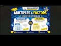 Factors & Multiples Made Easy | Grade 6 Math Full Lesson