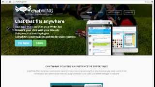 streaming gratis Chat room perangkat lunak Chatwing screenshot 2