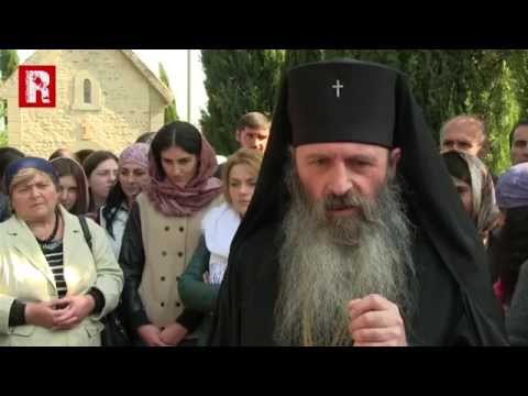 მეუფე ილარიონისა და მამა სერაფიმეს ერთობლივი წირვა სოფელ ქანდაში