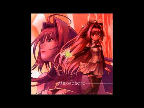 This is the song featured in Shinkyoku Soukai Polyphonica Episode 12 playing at 256 kbps. The song is called "L'aura Seirei No Uta" by Hikaru Nanase (real name: Masumi Ito). Only the instrumental version "Dandelion" and original version "L'aura" were released on the original Atmosphere sound track.