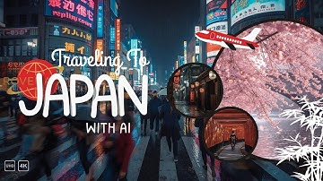 Travel to Japan – AI Cinematic Travel Vlog ✨🌸