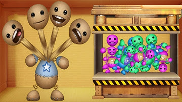 Kick The Buddy 2020 | Gameplay Walkthrough Part 9 - 9999 Buddy Cloning vs Machine Press