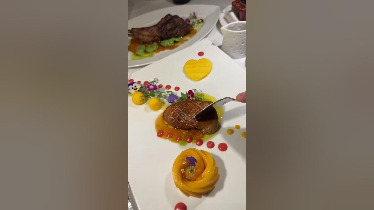 (Narration Version) Foie Gras & Lamb Chops at Charleston Restaurant in