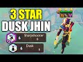 3 STAR DUSK JHIN ⭐⭐⭐ 6 Sharpshooter 6 Dusk Comp (Teamfight Tactics TFT Fates Set 4)