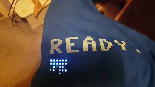 My custom (arduino based) c64 tshirt with stacker game mode! screenshot 4