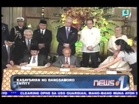 Kasaysayan ng Bangsamoro entity