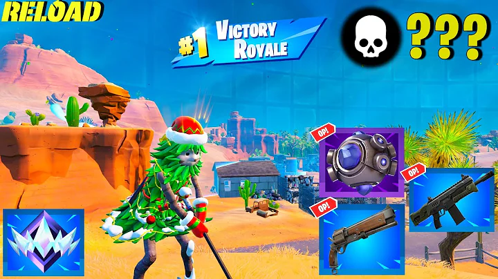 High Elimination Unreal Ranked Solo Reload Zero Build Win Gameplay | Fortnite Chapter 6