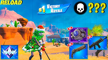 High Elimination Unreal Ranked Solo Reload Zero Build Win Gameplay | Fortnite Chapter 6