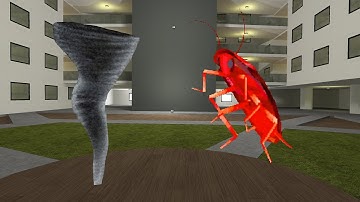 Cockroach Super And Tornado Nextbot Gmod