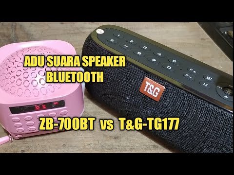 Adu Suara Speaker Bluetooth ZB-700BT VS T&G-TG177