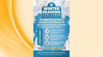 Mishawaka Penn Harris Public Library Winter Reading Challenge 2024