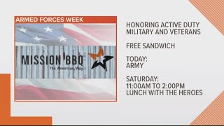 Mission BBQ Armed Forces Week honors active duty and veterans
