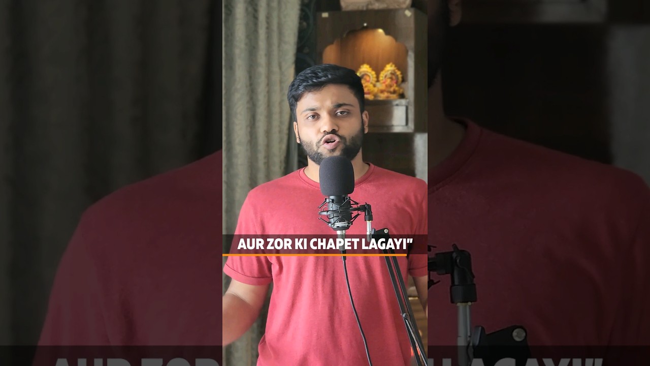 गांधी जी को थप्पड़ मारा