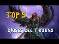 TOP 5 | DIOSES DEL TRUENO que quizás NO CONOCÍAS | MITOLOGÍA UNIVERSAL